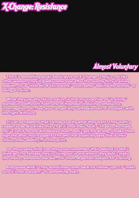 Resistance: Almost Voluntary