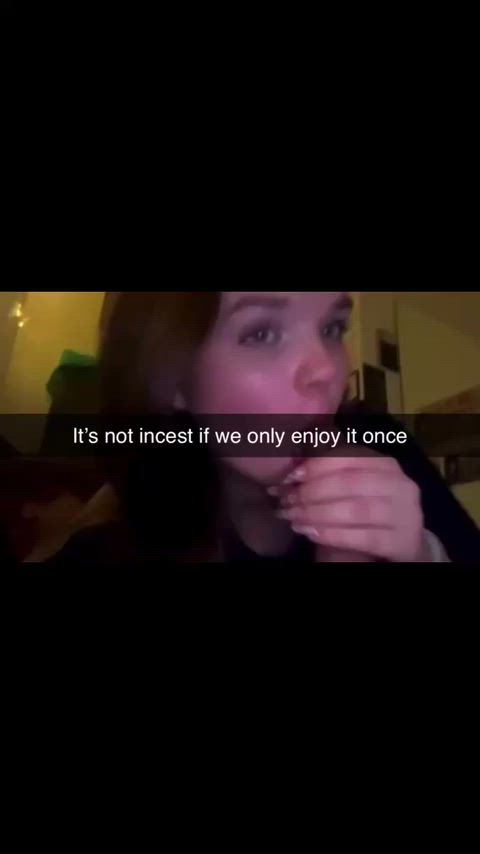 Come on it’s just one time