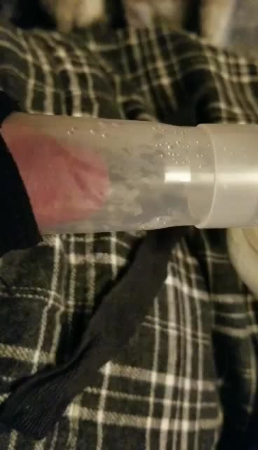 Breast pumping with audible milk spray! ;)