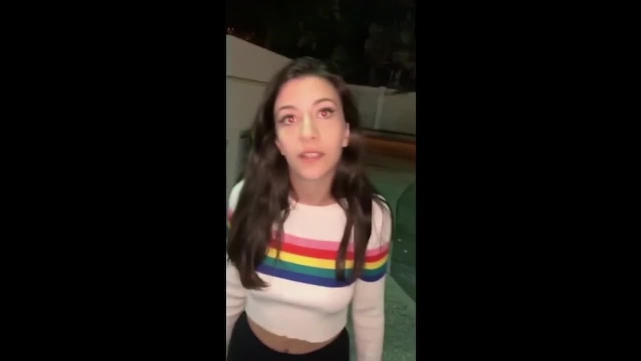 Hard face fuck until she pops
