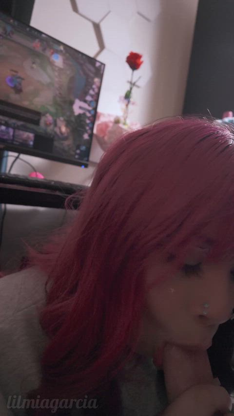 No day is complete without a wet sloppy blowjob