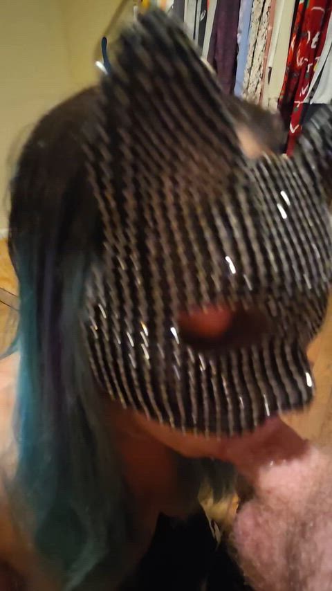 Adding his cum to my already sloppy mess