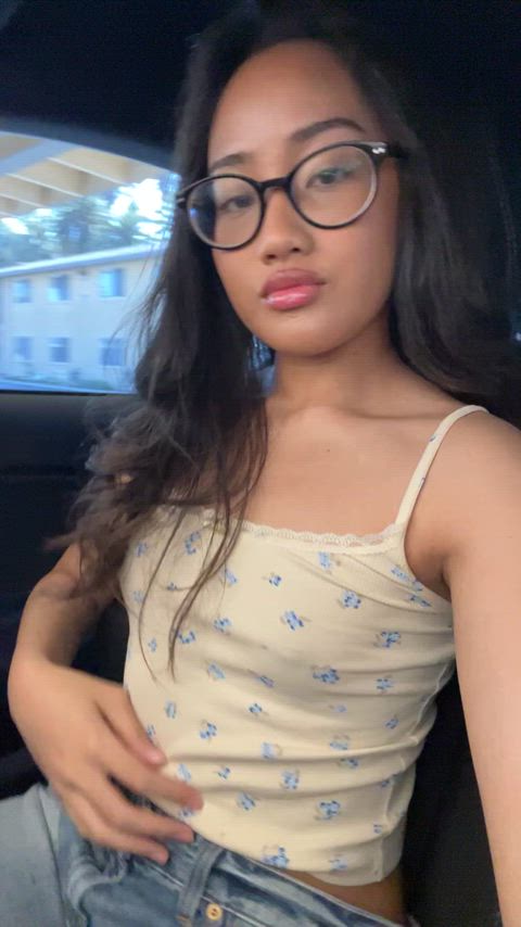 Quick trip to the store, who needs a bra anyway