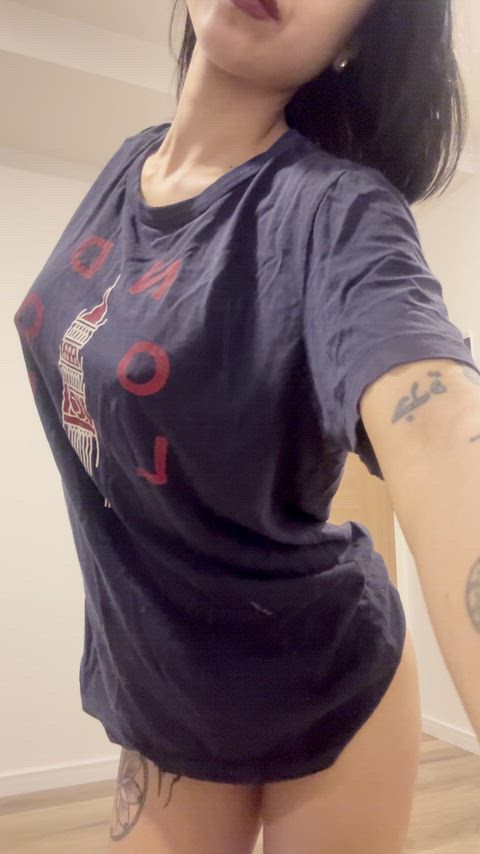 I don’t wear panties on the weekends