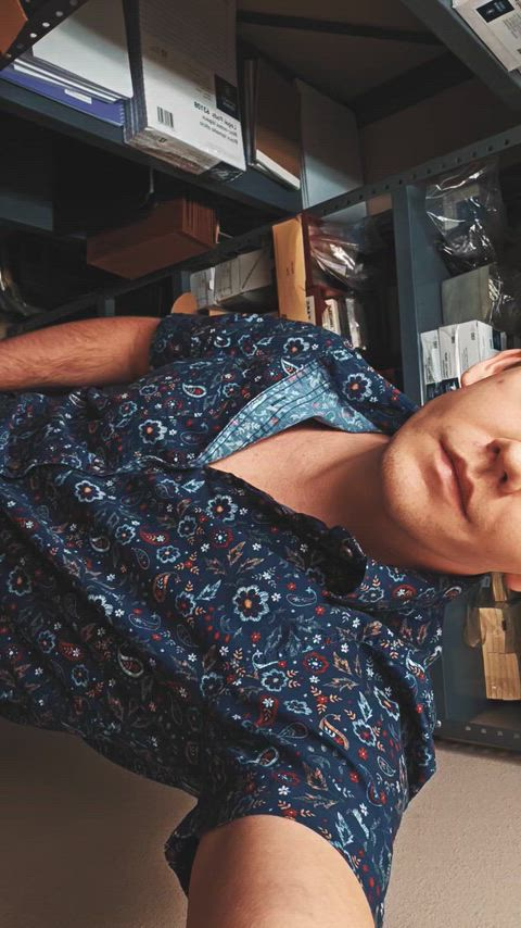 Catch me in the supply closet