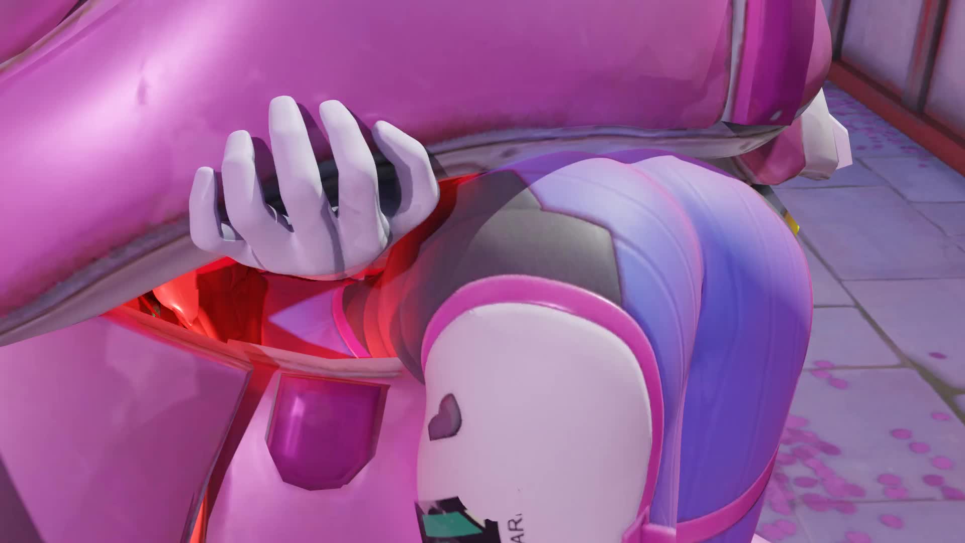 D.va Gets Stuck In Her Mech