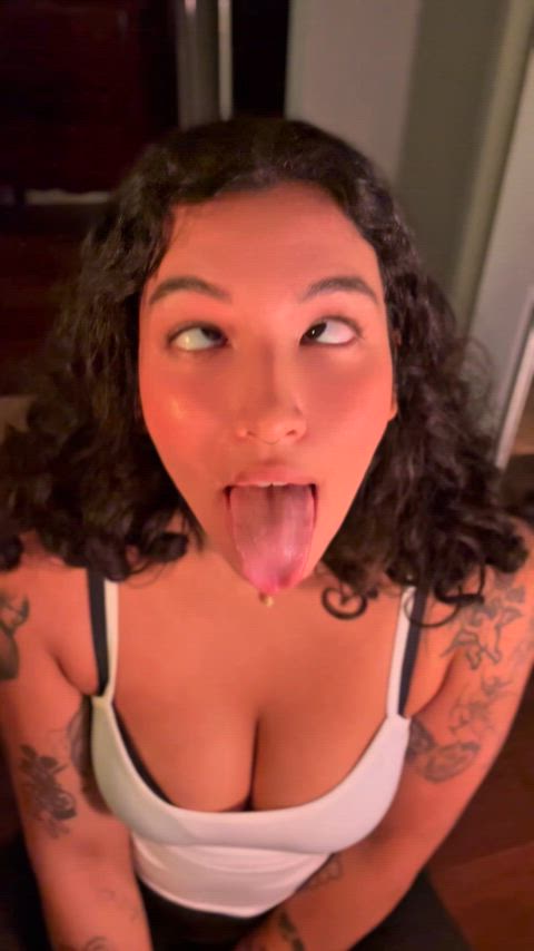 My cleavage has you in a trance