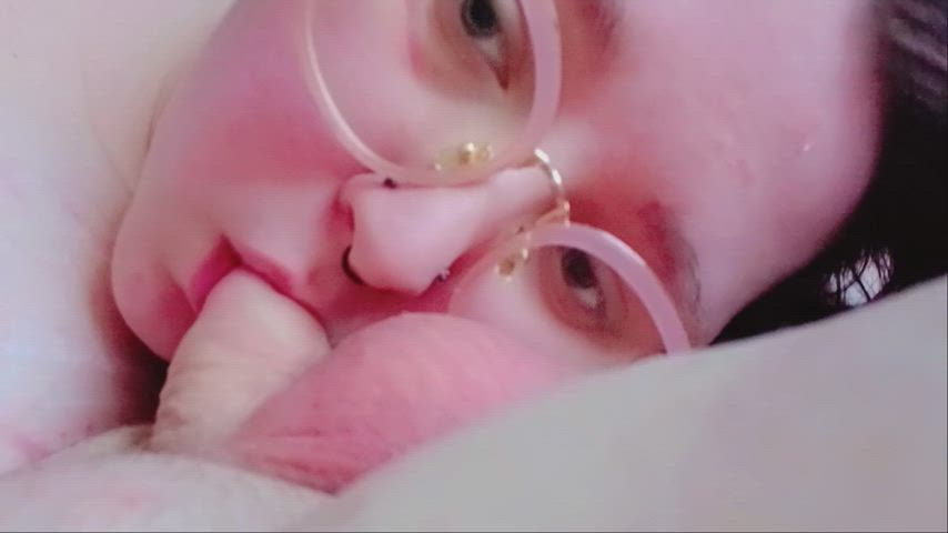 after busting a few fat loads in my mouth and cunt, he couldn't get hard again, but I wasn't dont with him yet >:3 i made sure to milk him of all his sweet baby-batter before I started sucking his soft, limp cock, feeling it throb inside my moist mouth was heavenly <3 thumbnail