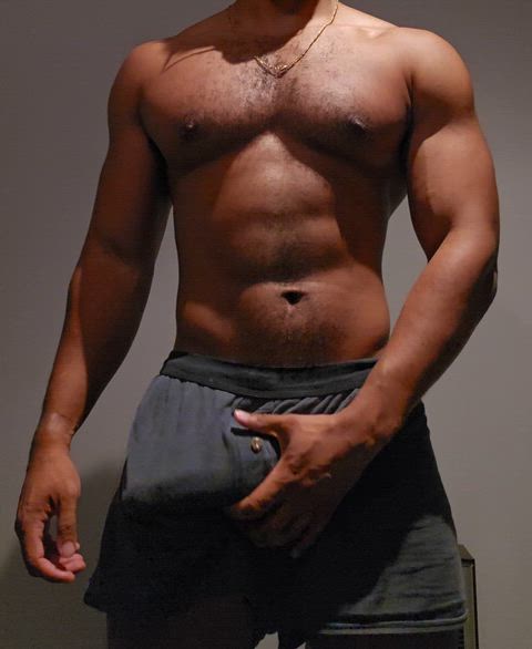 The guys at the gym don't know what I'm packing