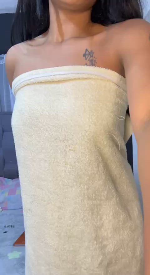 Fresh out of the shower