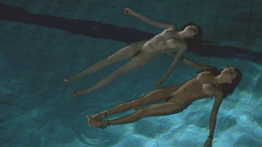 Boobs Brunette Naked Pussy Swimming Pool Tits Porn GIF by ieaoujdp