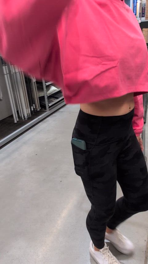 Top shelf shopping at Lowes