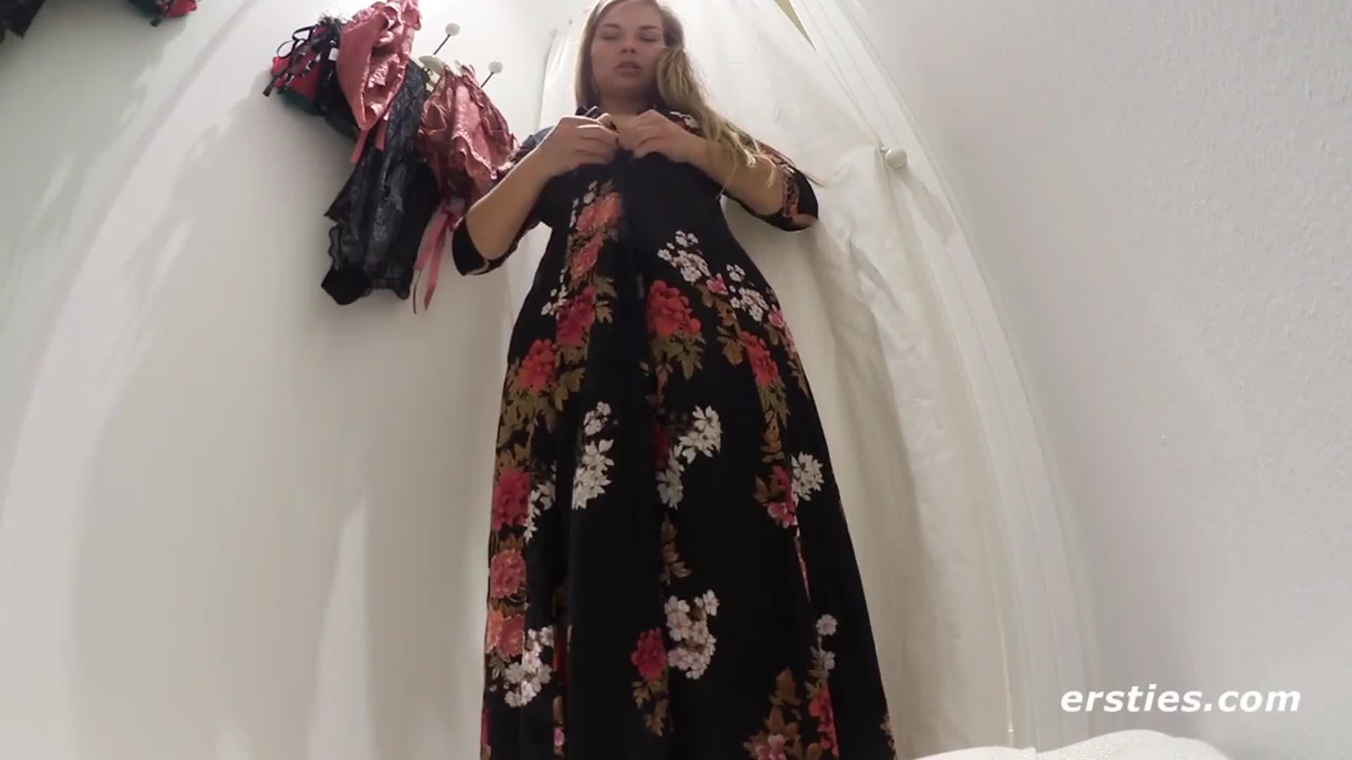 Viktoria changing outfits.