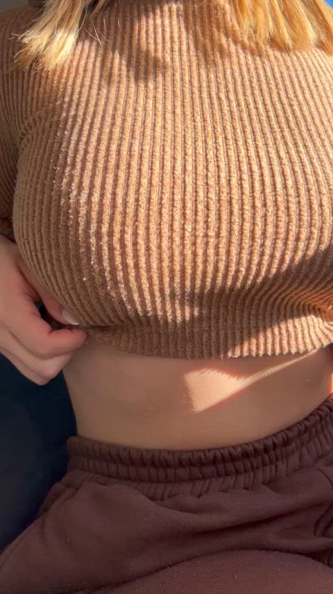 Big Tits Boobs Busty Natural Tits Tits Porn GIF by hornybunnygf