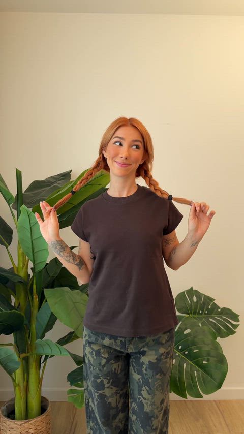 Such a lovely face and a perfectly petite body.