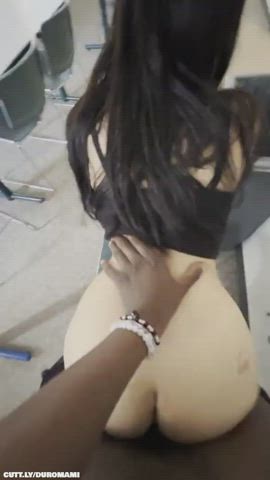 Amateur BBC Big Ass Big Dick Hardcore Interracial Public Quickie Rough Porn GIF by duromami