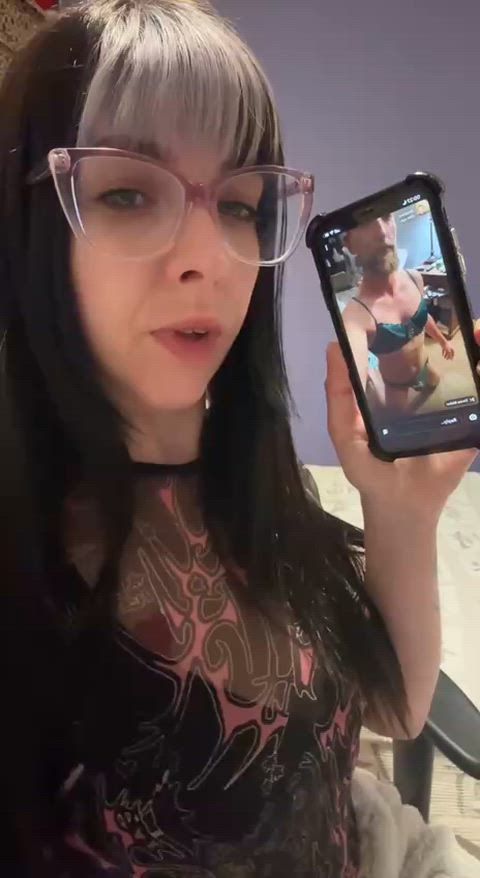 hey, check this out.. this caged-up loser, lifelong virgin, locked in chastity 4ever,  now suddenly thinks he’s sissy material..  it's pathetic asf! his ridiculous loser face matches his tiny clitty locked away forever in that pink little cage LOL what do