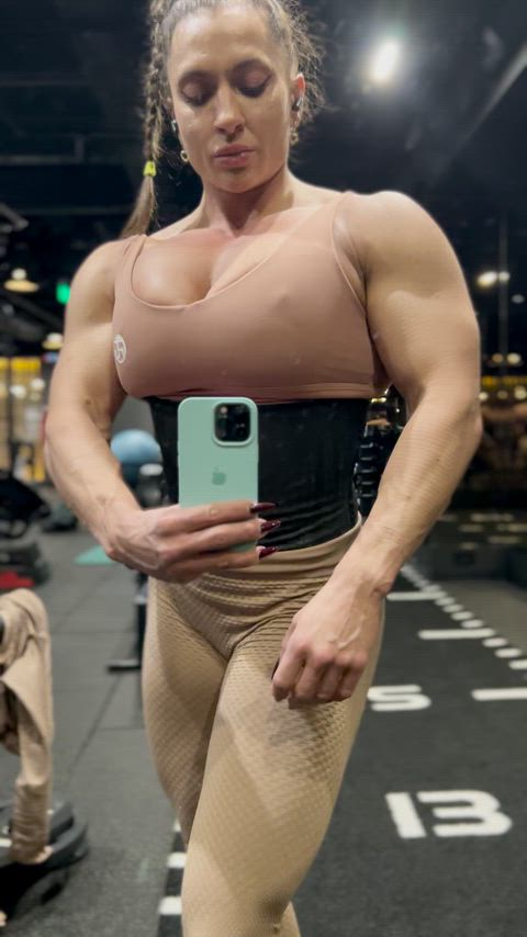 just wondering if men like muscular thick girls who work out