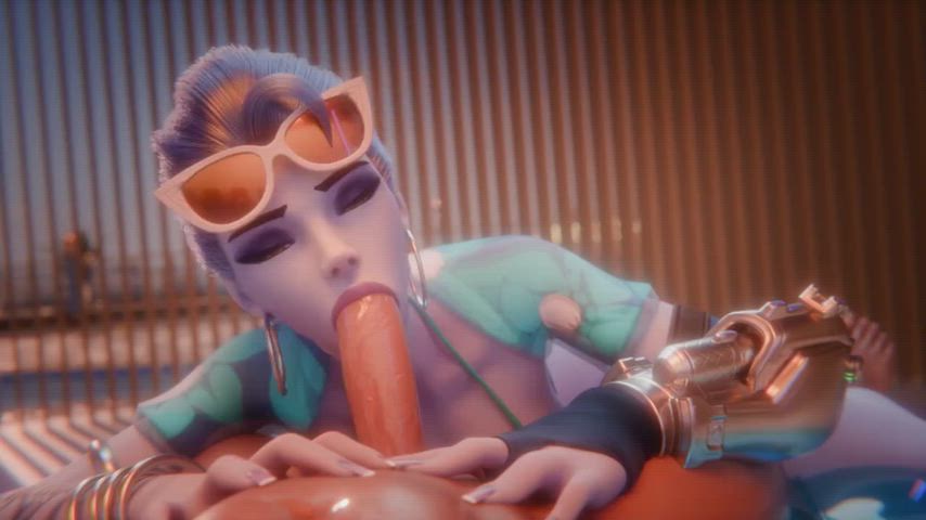 servicing the dick of the enemy dps that totally diffed me and insulted me constantly in chat~