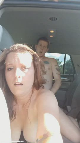 Amateur Ass Big Ass Car Sex Cuckold Doggystyle Hotwife Public Sharing Porn GIF by duromami