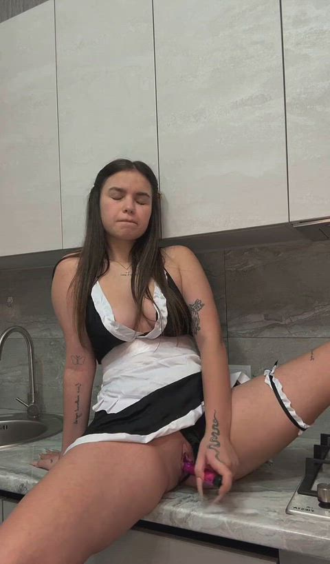 Huge Tits Jerk Off Masturbating Monster Cock Outdoor Pussy Lips Small Tits Tight Pussy Tits Wife Porn GIF by sofamur