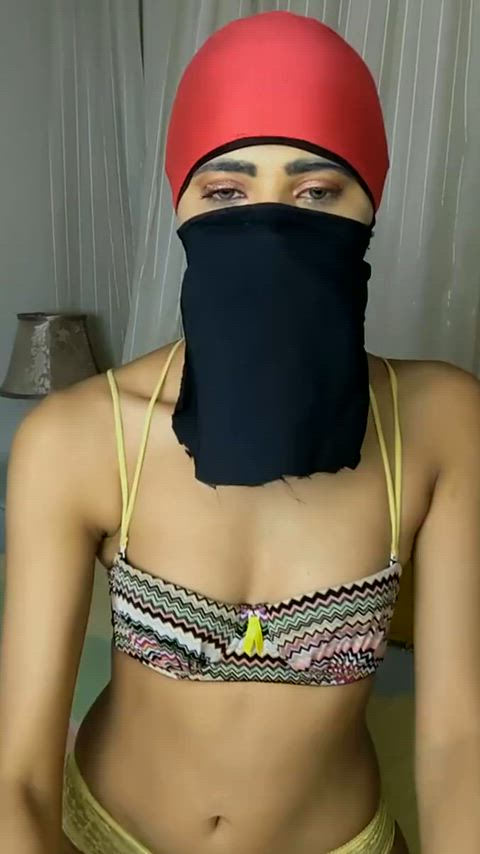 Is it permissible to tease with my veil on?