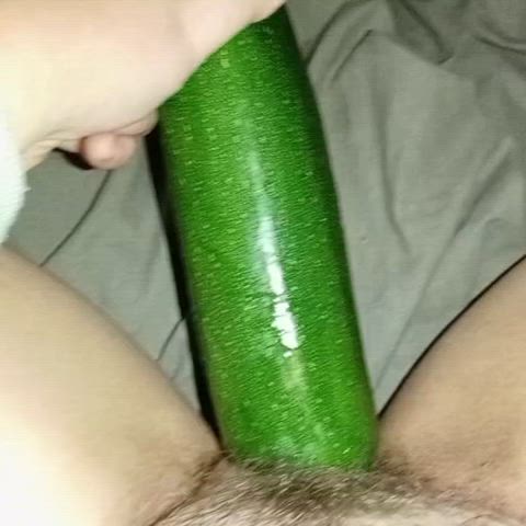 When you start prepping dinner and pull out a zucchini and your first thought is "I have a better use for you" (don't worry, I had others lol) 😈