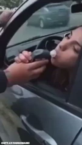 Amateur Blowjob Funny Porn Goddess Latina NSFW Public Sucking r/NSFWFunny Porn GIF by duromami