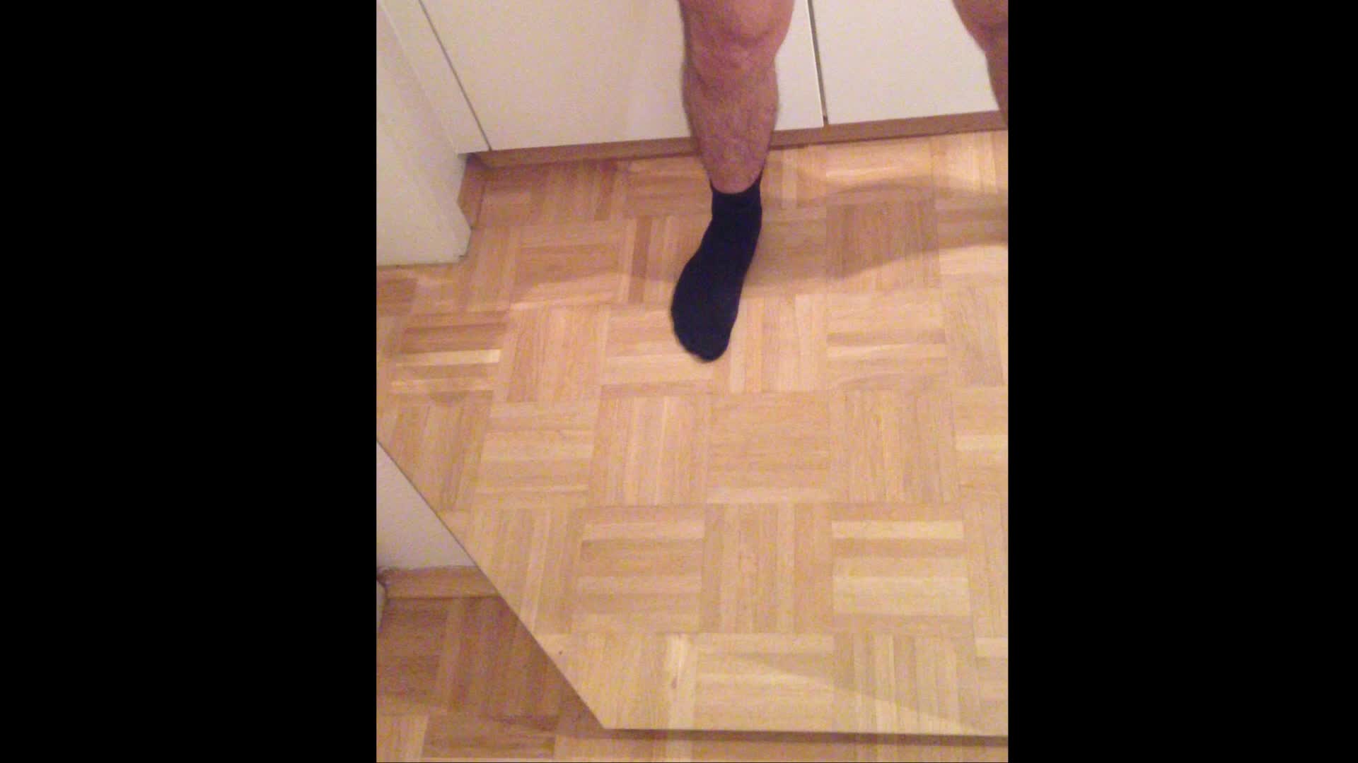 Cumming a big load on my mirror