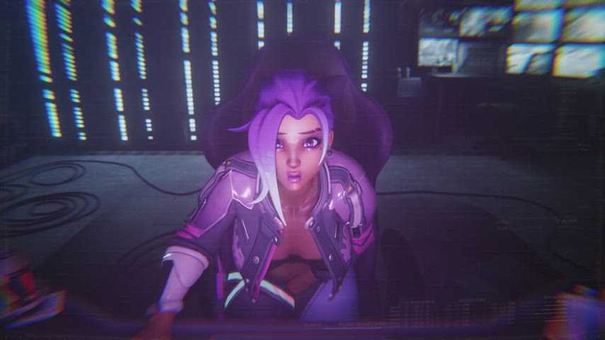 Ashe fucking Widowmaker on stage (from Girl's Night Out by NYL2)