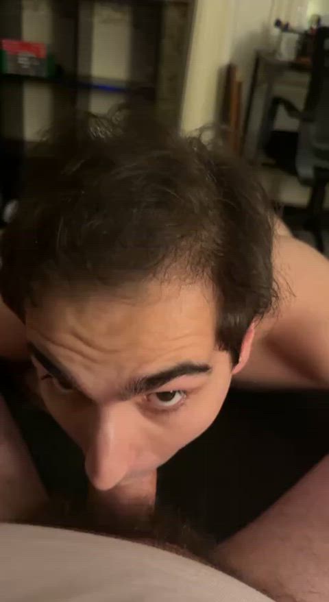 All my blowjob vids are with strangers