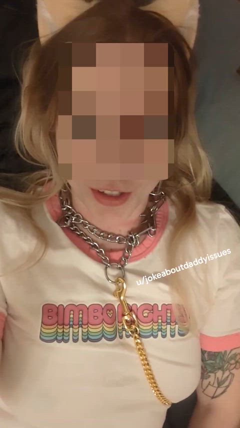 I'm a feminist so I won't bark! AUDIO