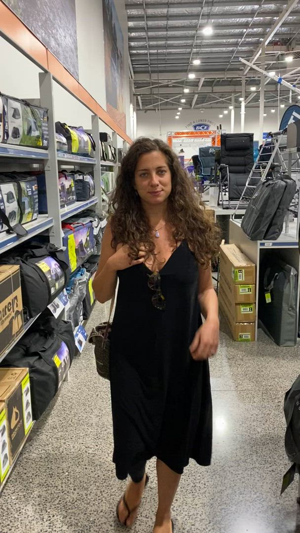 Just out to shop for some camping gear [GIF]
