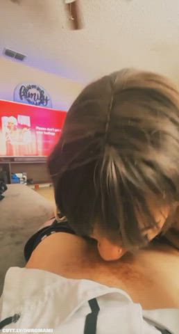 Amateur Big Ass Big Tits Deepthroat Doggystyle Girlfriend Intense Legs Up Teen Porn GIF by duromami