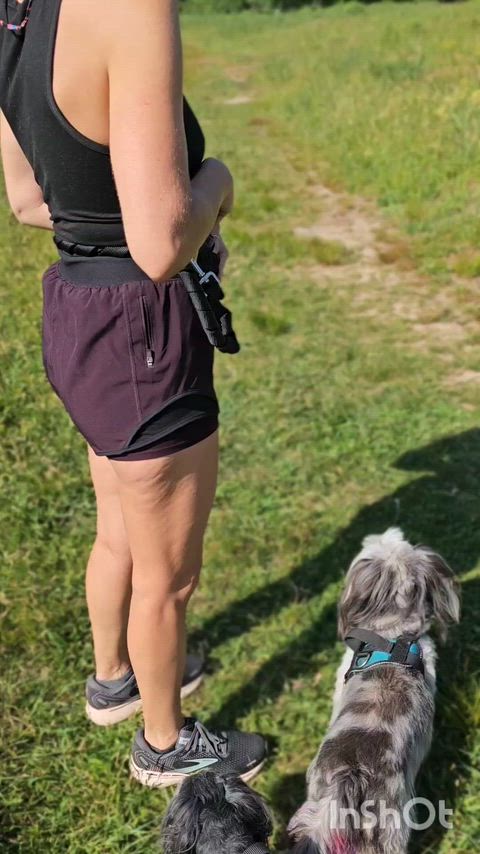 A quick boobies flash