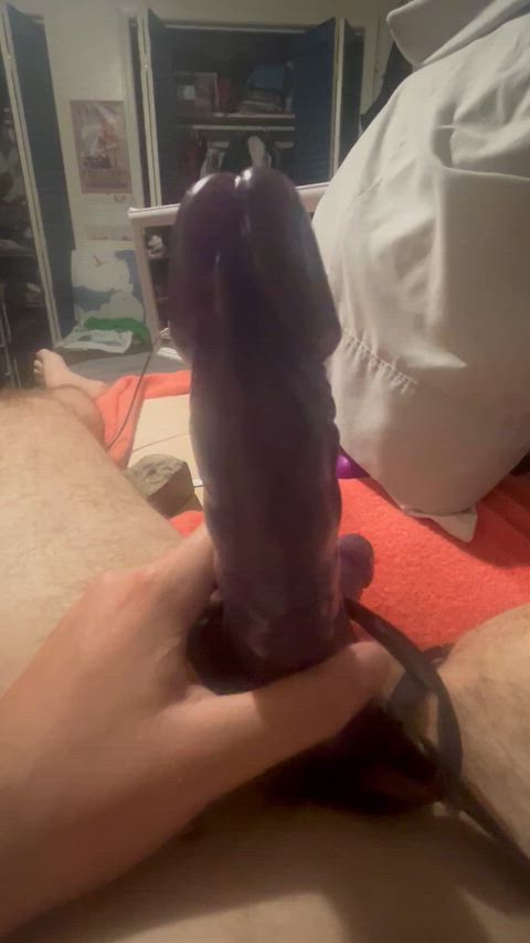 12+ hour machine fucking keeps me loose for real cock