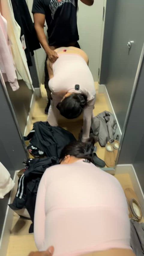 Change room pounding