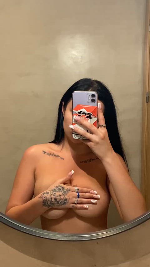 Maybe some tattoos on my tits?