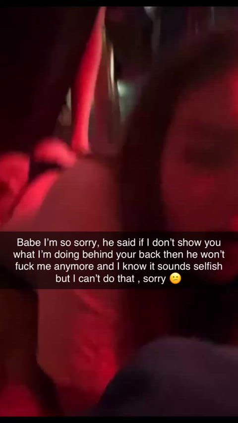 its not cheating if i have to show him