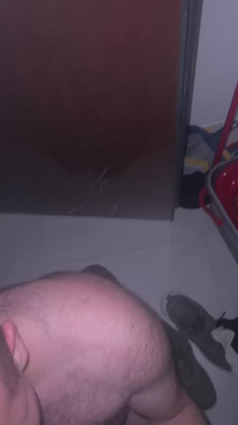 Sniffies hookup made me suck him with the door open so everyone can see the slut i am