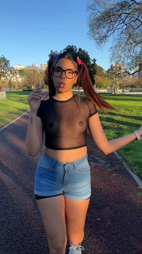 if you saw me doing this would you pretend not to notice