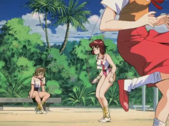 Peak physical and girl from [Gunbuster] since 1988