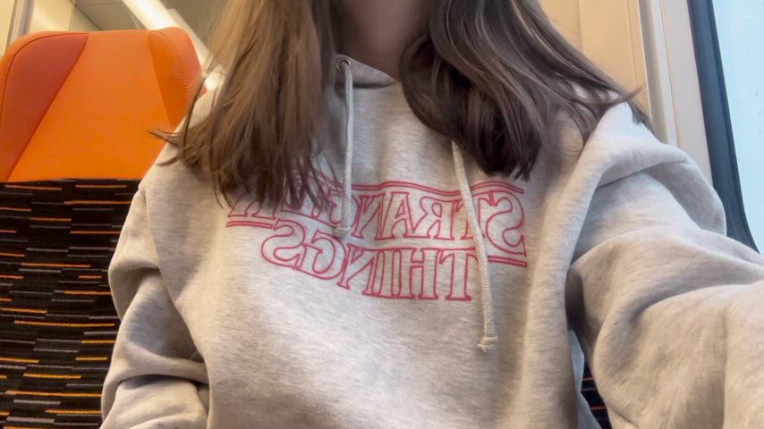 Amateur Big Tits Boobs Flashing Natural Tits Petite Solo Teen Tits Titty Drop Porn GIF by populardick