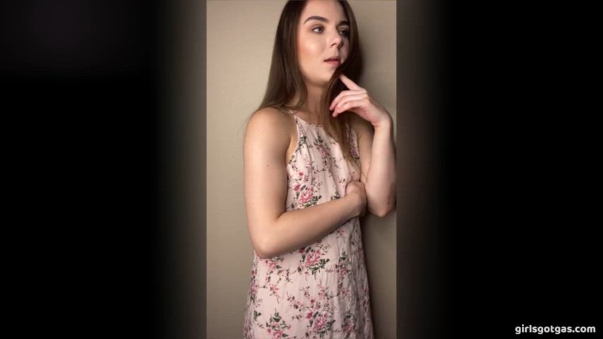 Megan Marx thinks it's funny you have a fart fetish and notices your boner every time she farts