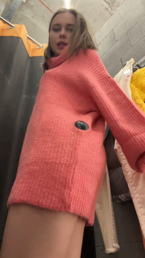 I feel a sense  freedom when Im naked in changing rooms