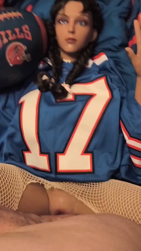 Shes Ready for Football, Cock &Cum