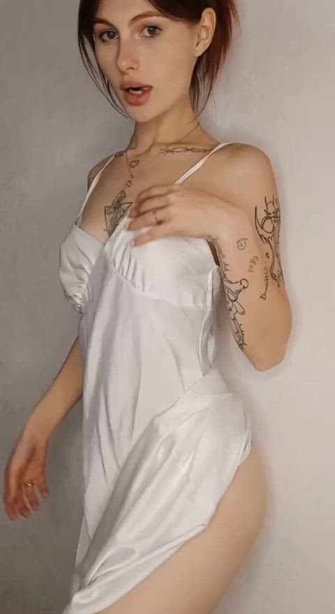 This dress keeps falling off me in public places