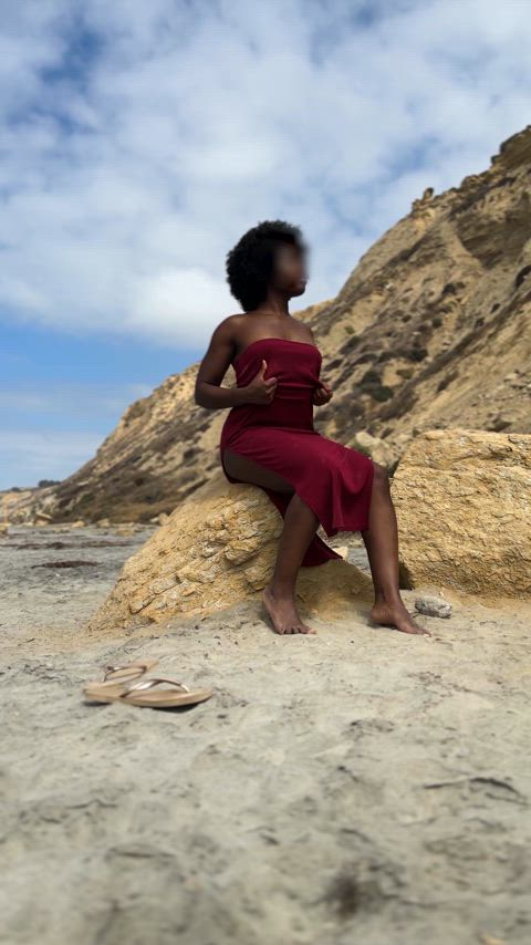 You see me on the beach doing this... what next?