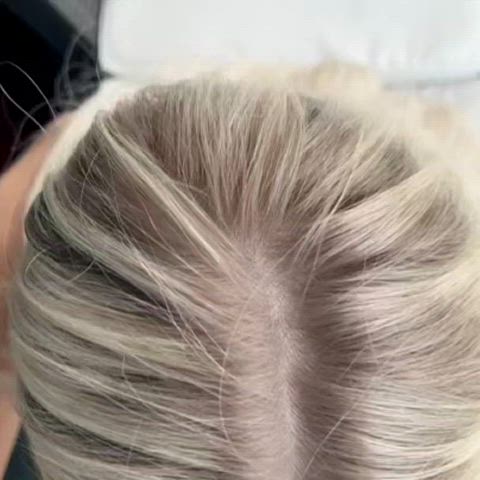 BBC Blonde Blowjob Deepthroat Homemade Interracial POV Sucking White Girl throated Porn GIF by populardick