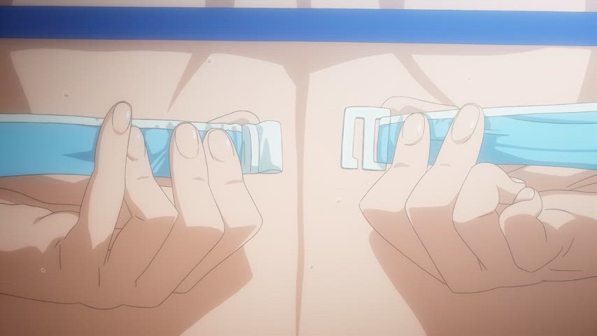 Hestia in a tight bikini [Danmachi]